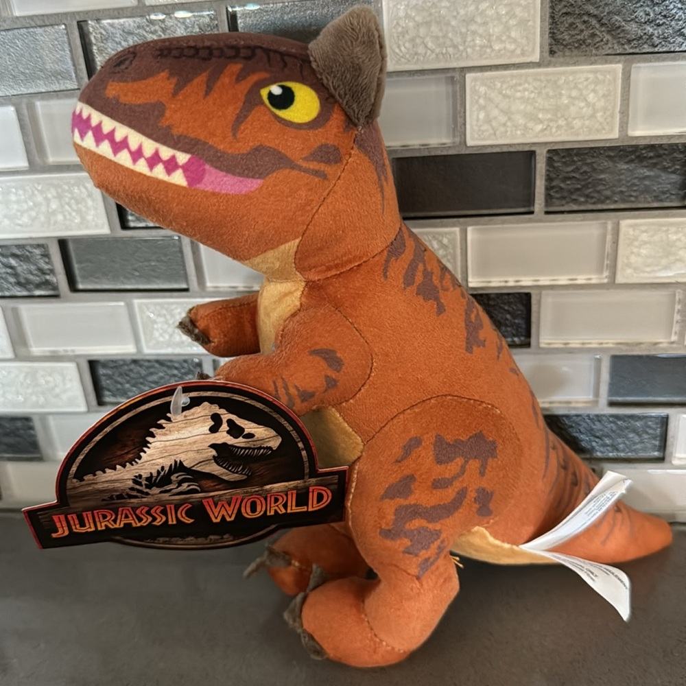 JURASSIC WORLD:CAMP CRETACEOUS Velociraptor Dinosaur Plush / 10” / BRAND NEW